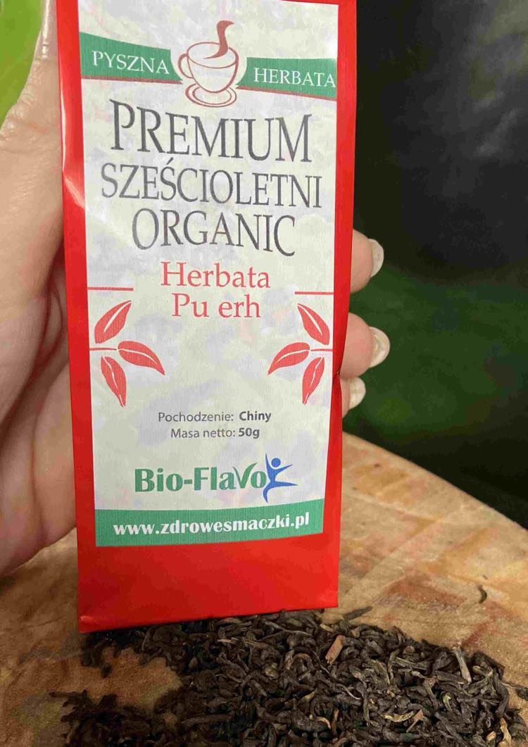 Herbata Pu Erh sześcioletnia organic 50g Bio-Flavo
