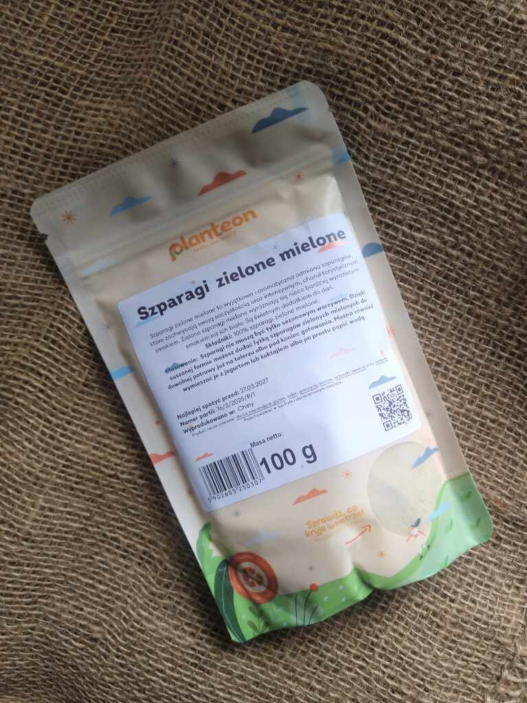 SZPARAGI ZIELONE MIELONE 100G