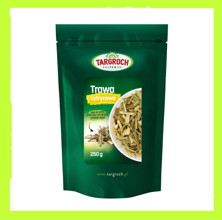 TRAWA CYTRYNOWA LIŚCIE 250G