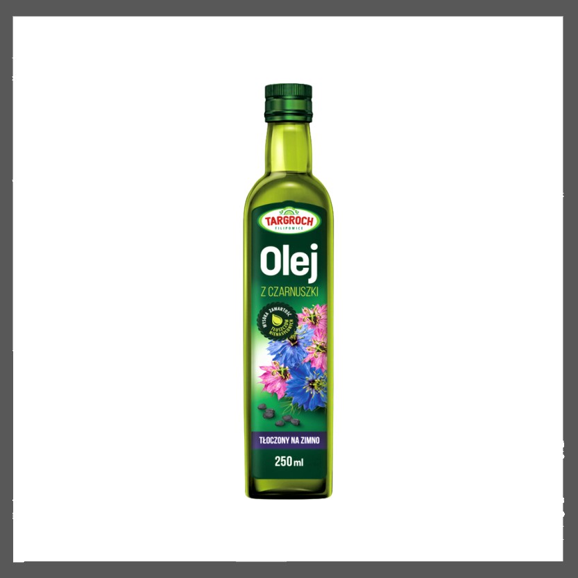 OLEJ Z CZARNUSZKI 250ML TŁOCZONY NA ZIMNO