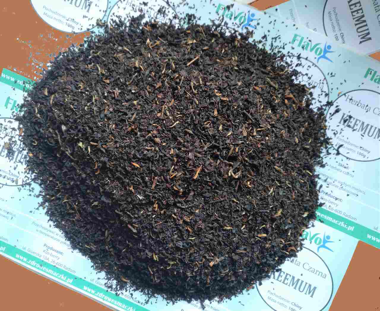 HERBATA CZARNA KEEMUM 100G Flavo