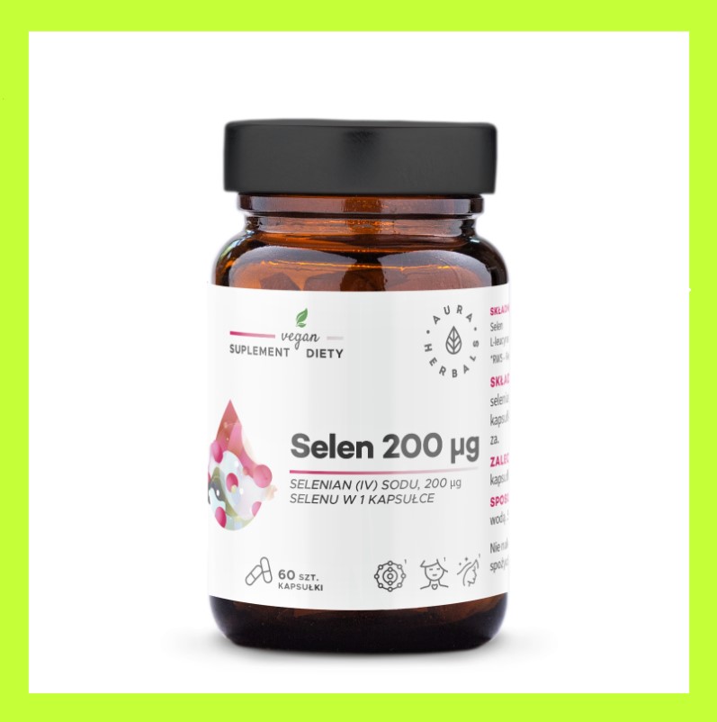 SELEN 200 μg, SELENIAN (IV) sodu 60 tabl.