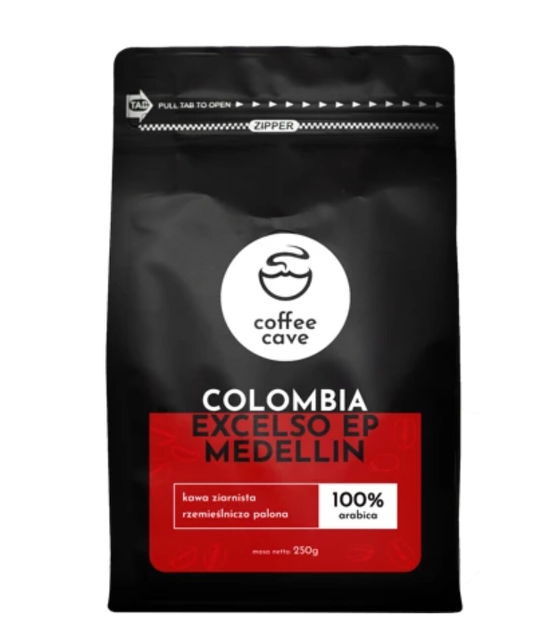 KAWA COLOMBIA EXCELSO MEDELLIN 250G ZIARNISTA