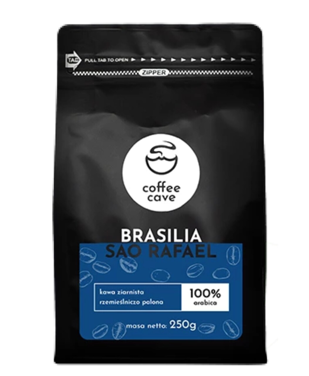 KAWA ziarnista Brasilia SAO RAFAEL 250g ziarnista