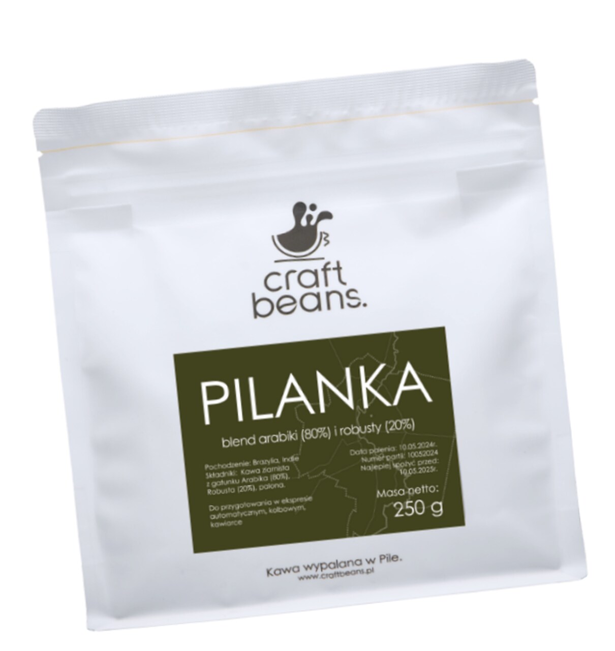 KAWA ZIARNISTA PILANKA 250G