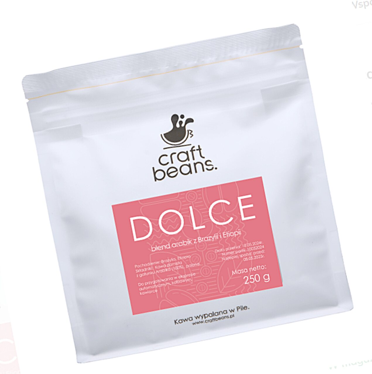 KAWA ZIARNISTA DOLCE 250G ZIARNISTA