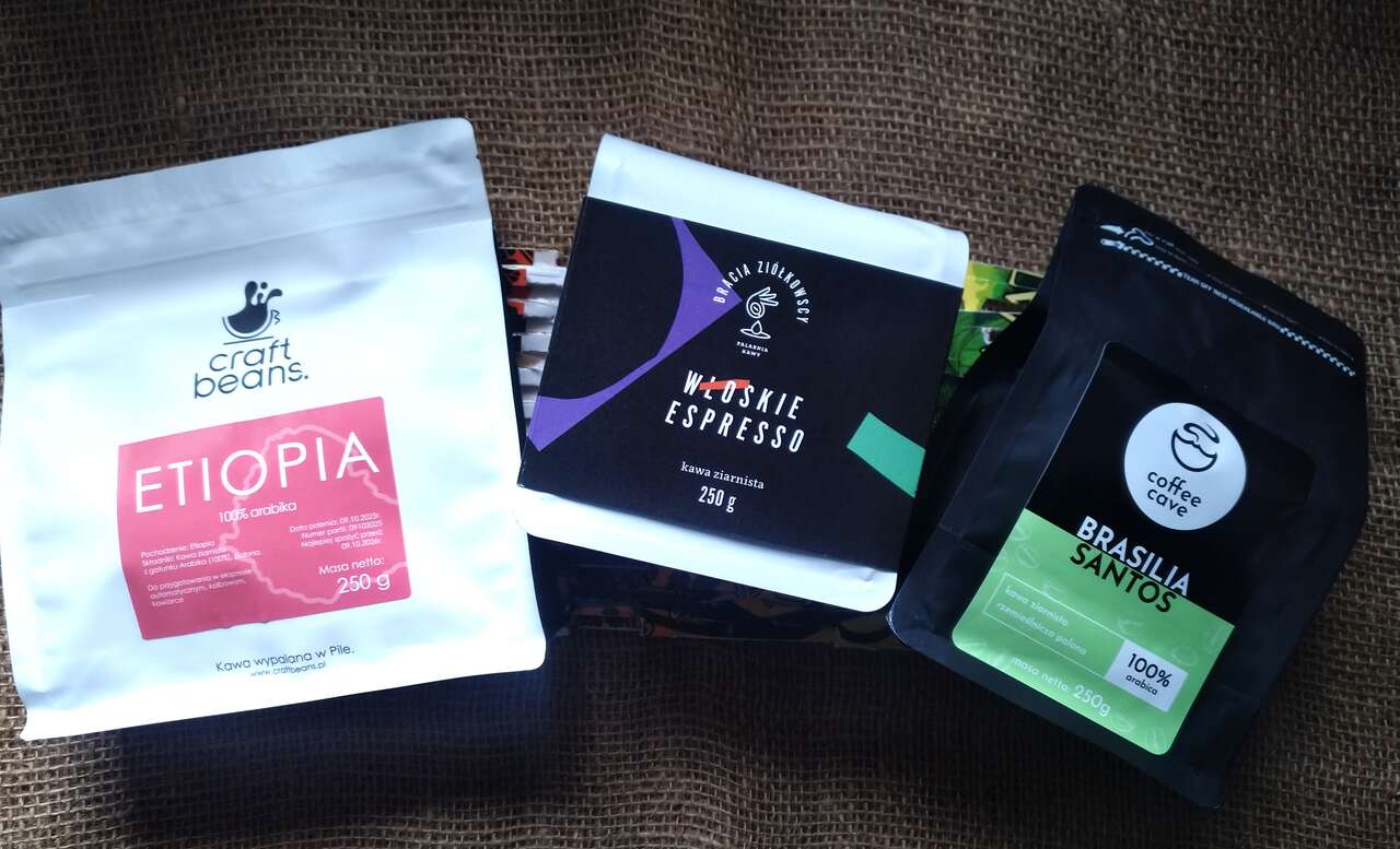 KAWA zestaw AROUND THE BEAN 3x250g ziarno