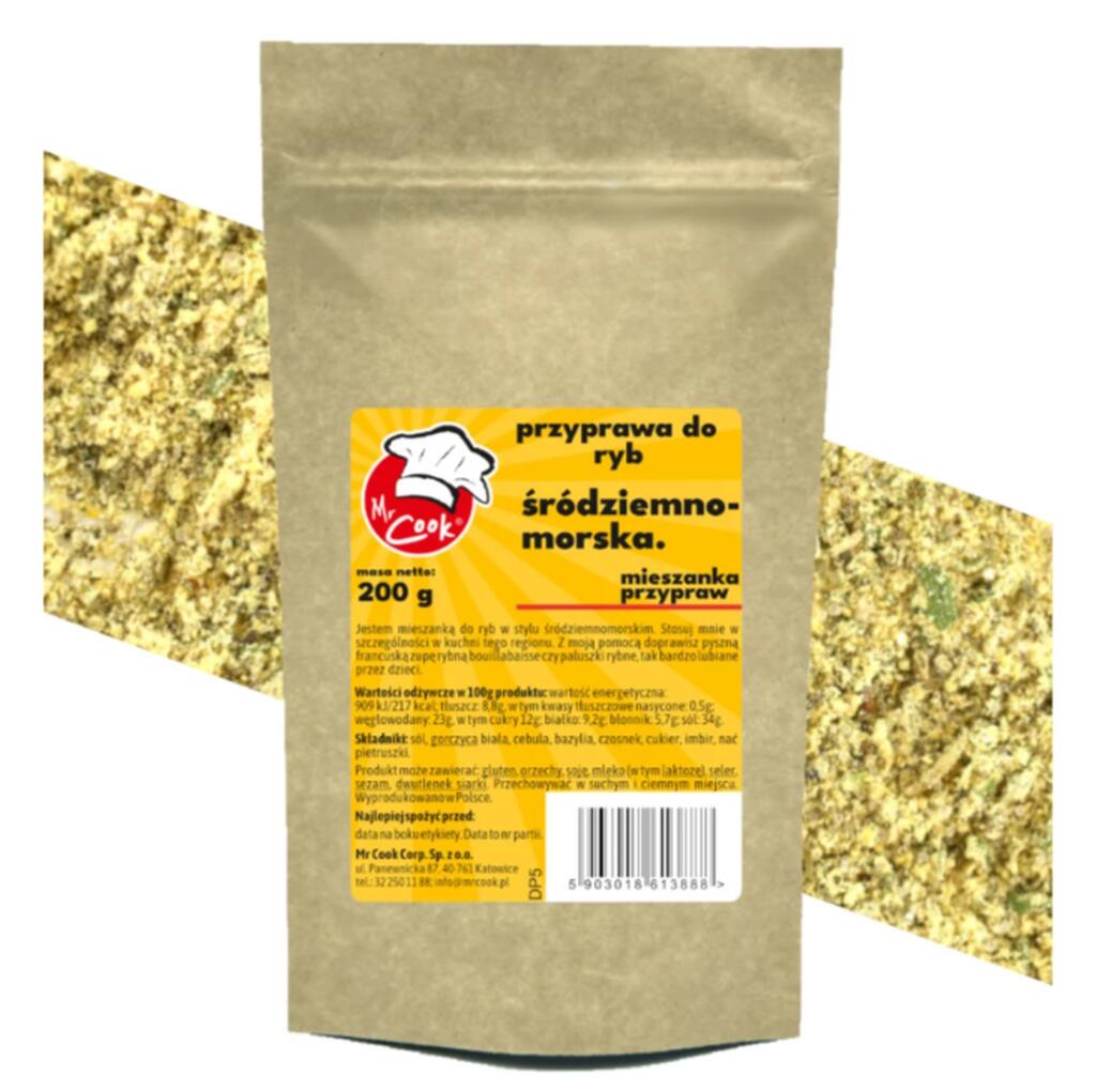 PRZYPRAWA DO RYB ŚRÓDZIEMNOMORSKA 200g