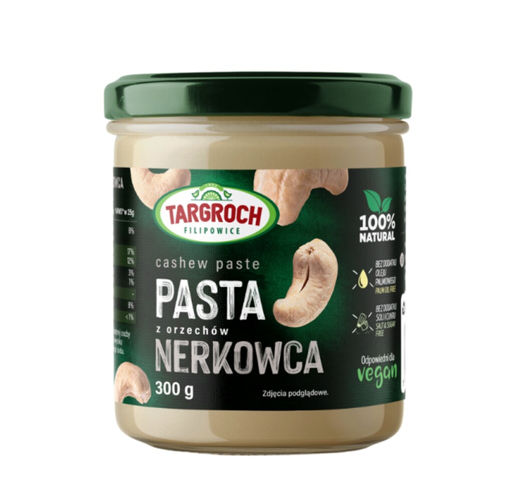 PASTA Z ORZECHÓW NERKOWCA 300g