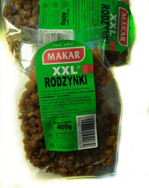 RODZYNKI CLASSIC 500G MAKAR