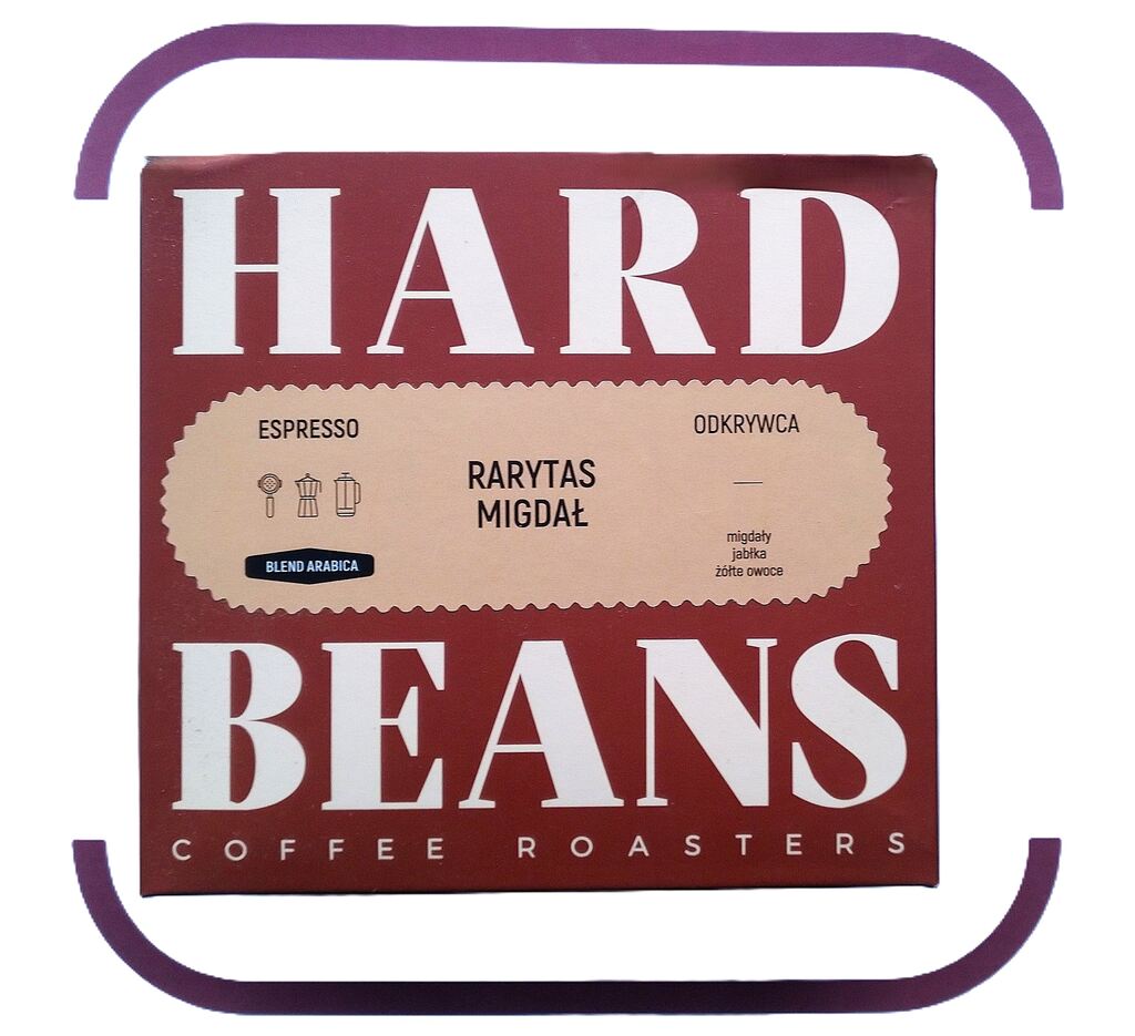 KAWA ziarnista RARYTAS MIGDAŁ 250g