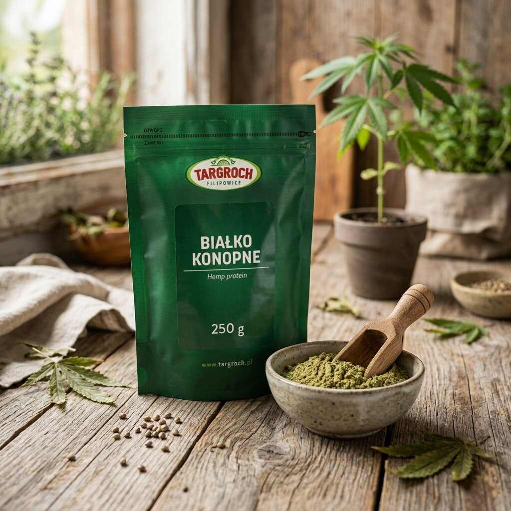 BIAŁKO KONOPNE 250G TARGROCH