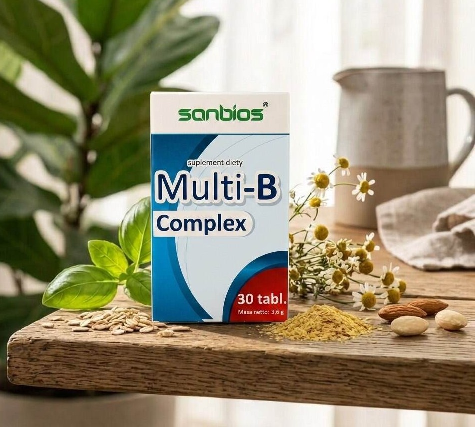 WITAMINA MULTI - B - COMPLEX 30 tabl. Sanbios