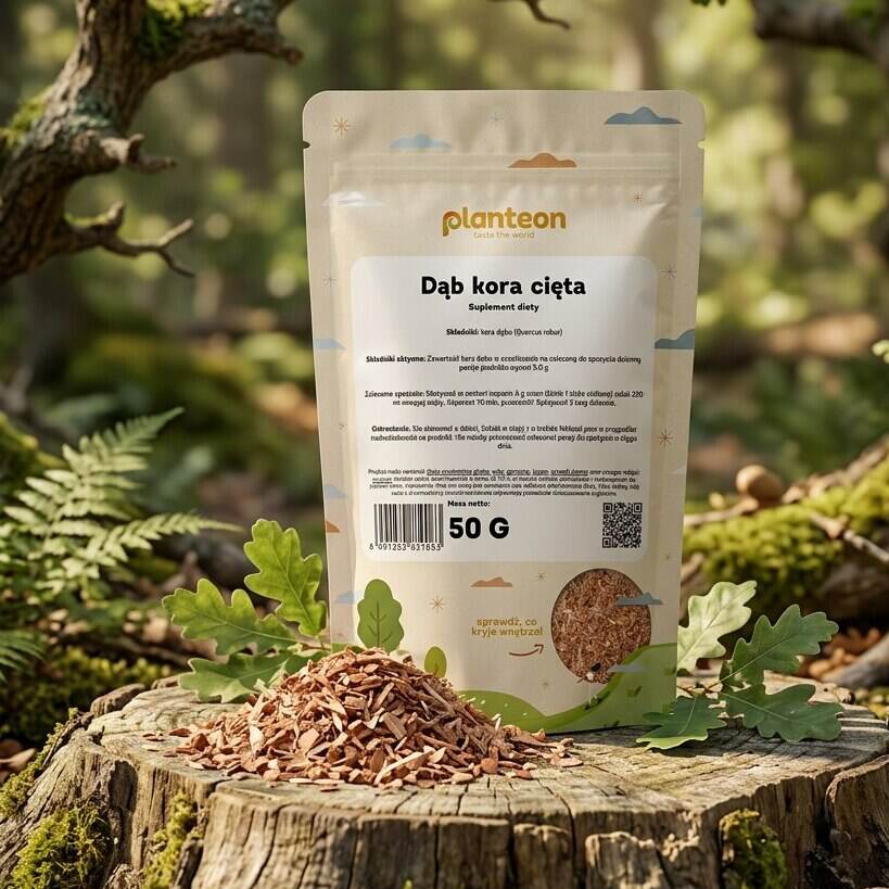 KORA DĘBU CIĘTA 500g