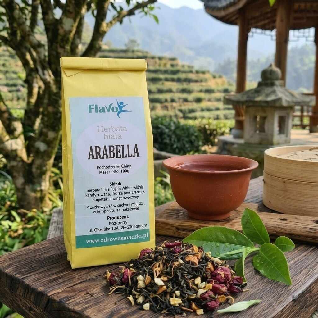 HERBATA BIAŁA ARABELLA 100G FLAVO