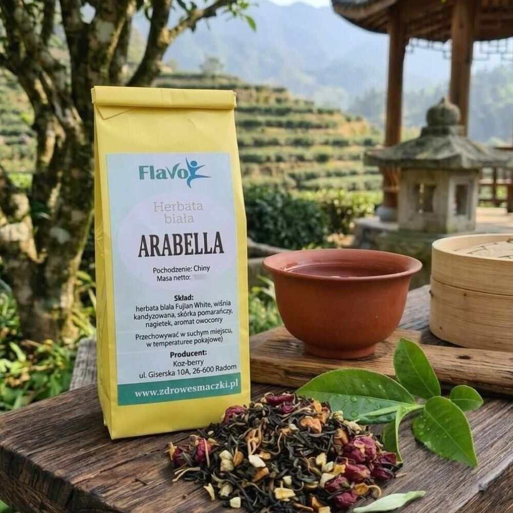 HERBATA BIAŁA ARABELLA 50G FLAVO