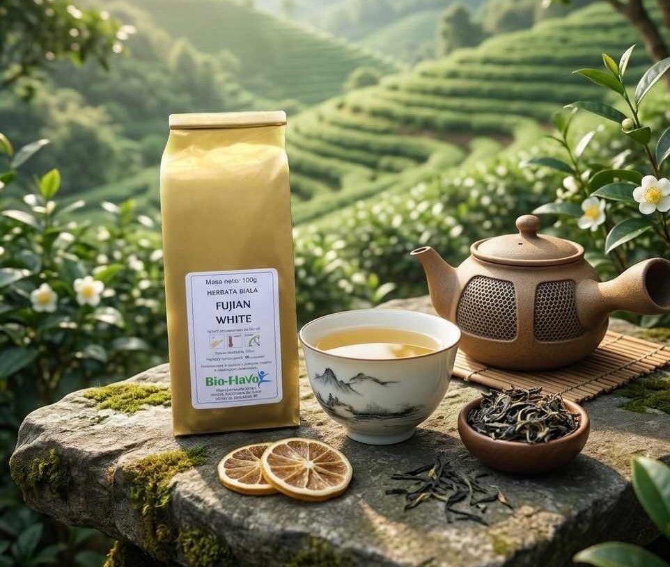 HERBATA BIAŁA FUJIAN WHITE 50g FLAVO