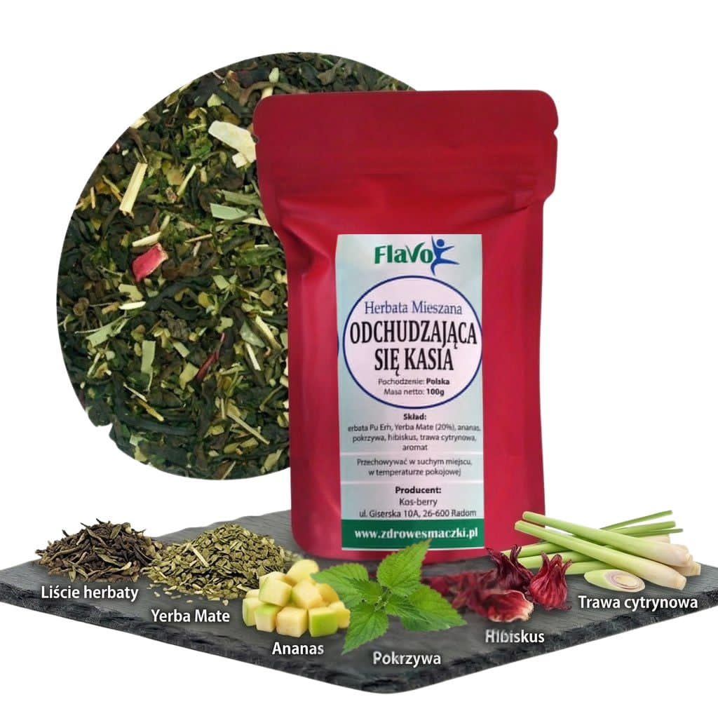 Herbata mieszana ODCHUDZAJĄCA SIĘ KASIA 100g