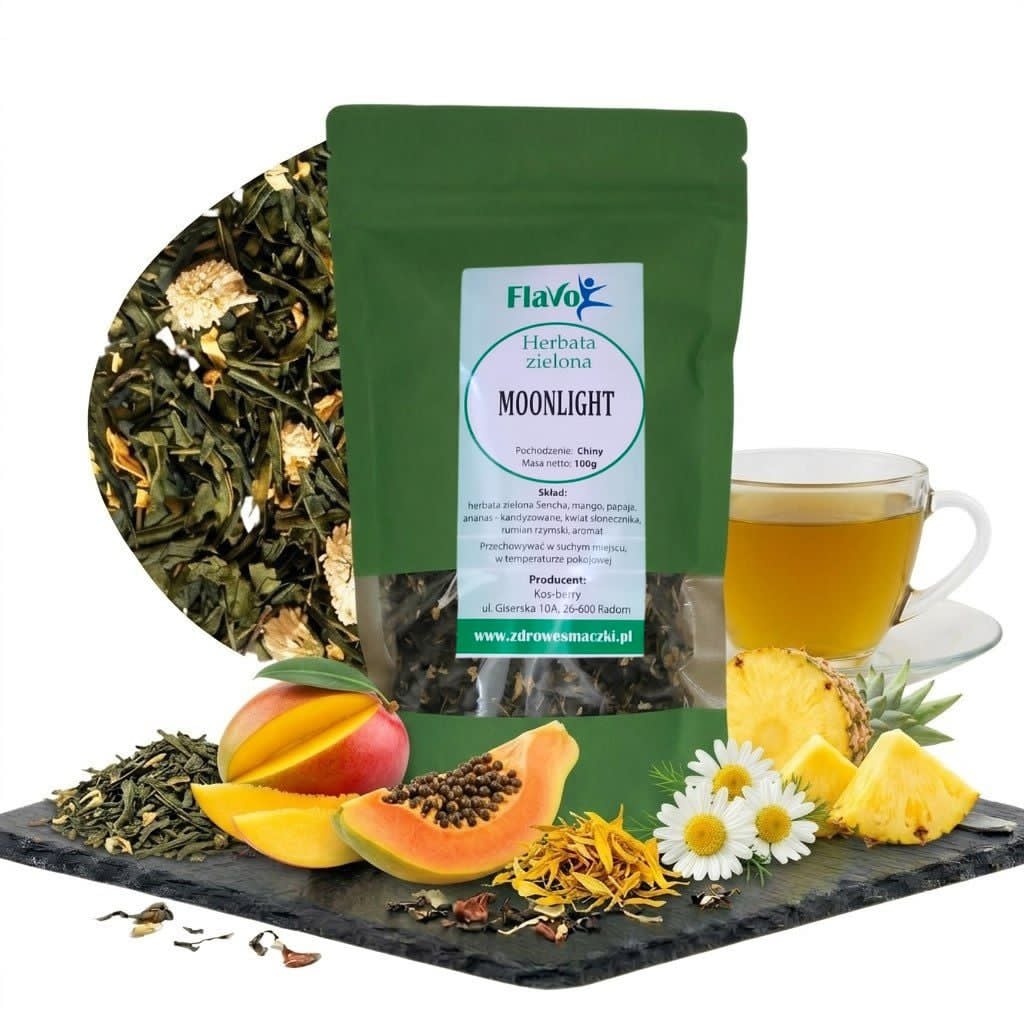 Herbata zielona MOONLIGHT 100G FLAVO