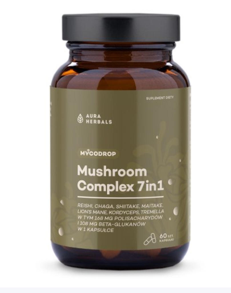 Mycodrop Mushroom Complex 7 w 1, kapsułki 60 szt.