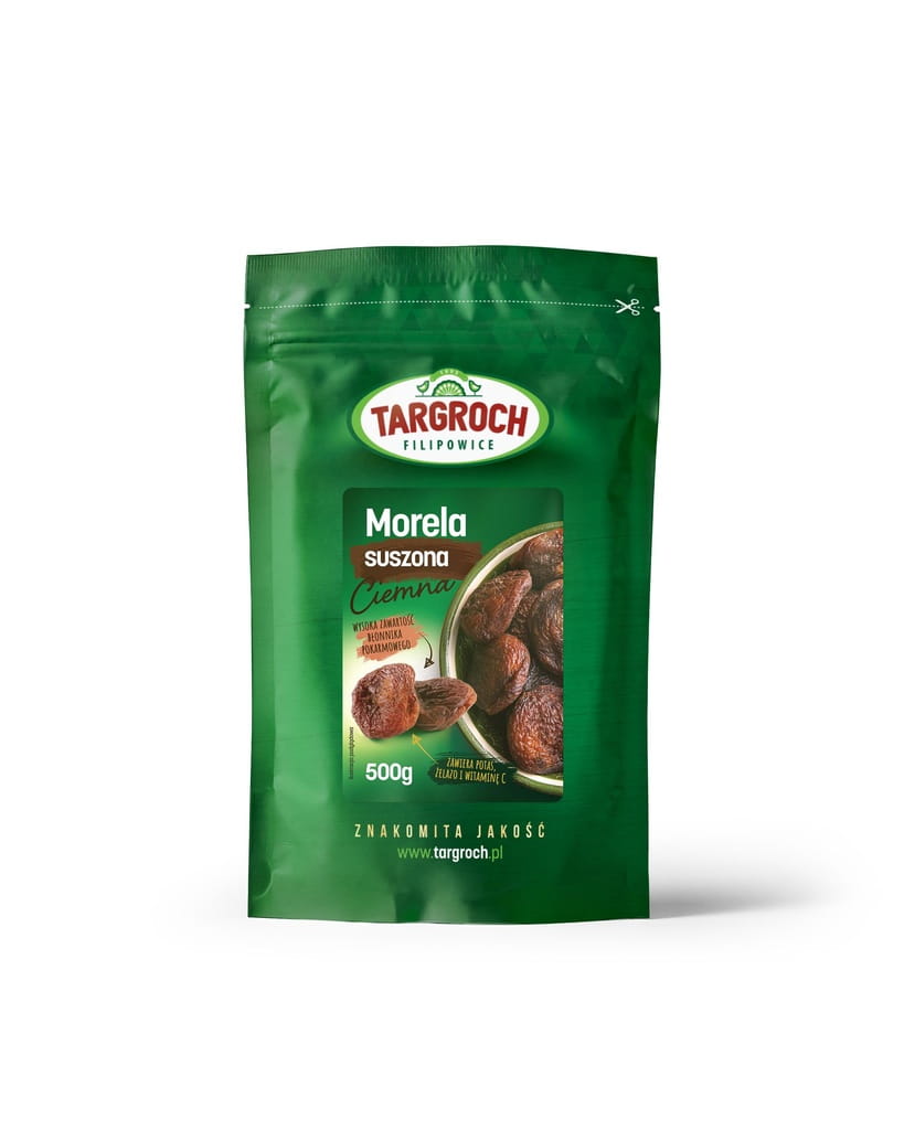 MORELE NATURALNE SUSZONE 500g Targroch